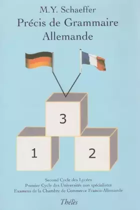 Couverture du produit · Precis de Grammaire Allemande