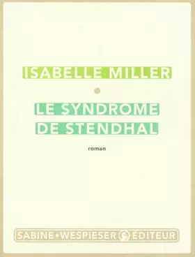 Couverture du produit · Le Syndrome de Stendhal