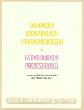 Couverture du produit · Mort de l'amour