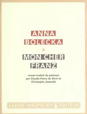 Couverture du produit · Mon cher Franz