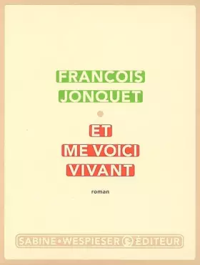 Couverture du produit · Et me voici vivant
