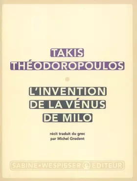 Couverture du produit · L'invention de la Vénus de Milo