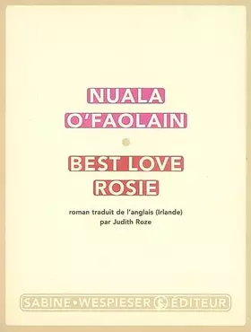 Couverture du produit · Best Love Rosie