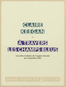 Couverture du produit · A travers les champs bleus