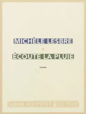 Couverture du produit · Ecoute la pluie