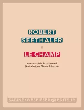 Couverture du produit · Le champ