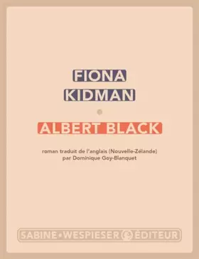 Couverture du produit · Albert black