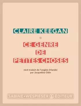 Couverture du produit · Ce genre de petites choses