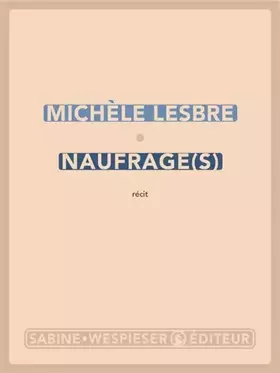 Couverture du produit · Naufrage(s) (2025)