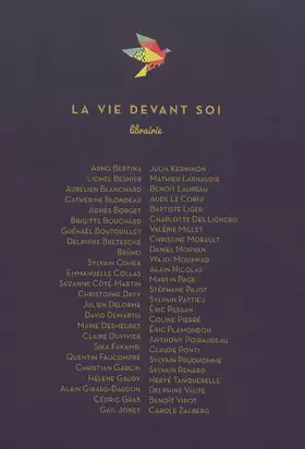 Couverture du produit · Les amis de la librairie la vie devant soi