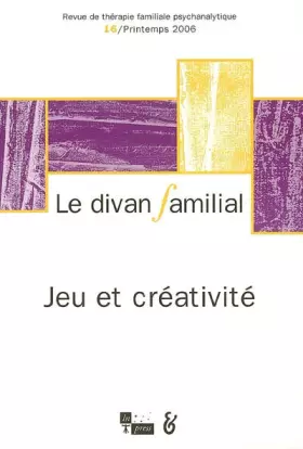 Couverture du produit · DIVAN FAMILIAL N16 JEU ET CREATIVITE
