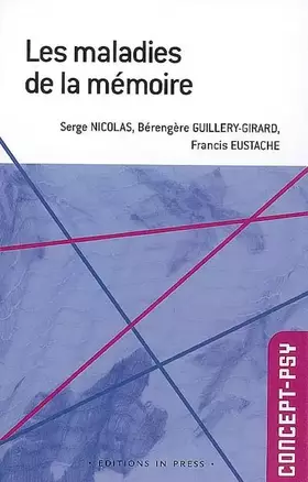 Couverture du produit · Les maladies de la mémoire