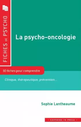 Couverture du produit · La psycho-oncologie
