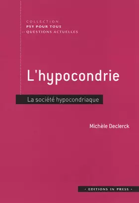 Couverture du produit · L'hypocondrie