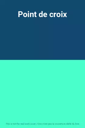Couverture du produit · Point de croix