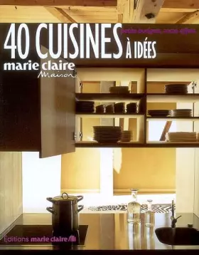 Couverture du produit · 40 Cuisines à idées