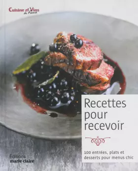 Couverture du produit · Recettes pour recevoir
