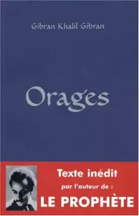 Couverture du produit · Orages