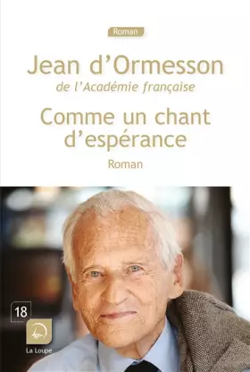 Couverture du produit · Comme un chant d'espérance