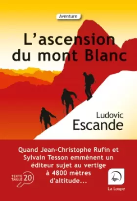 Couverture du produit · L'ascension du Mont-Blanc