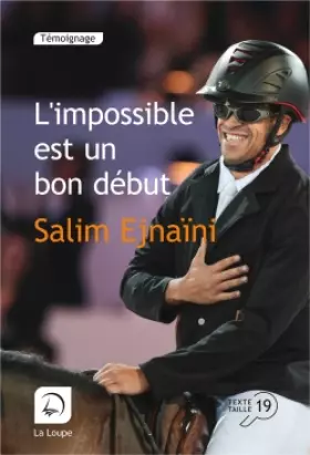 Couverture du produit · L'impossible est un bon début