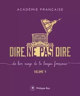 Couverture du produit · Dire, ne pas dire - volume 4 (04)