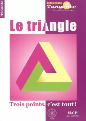 Couverture du produit · Le triangle