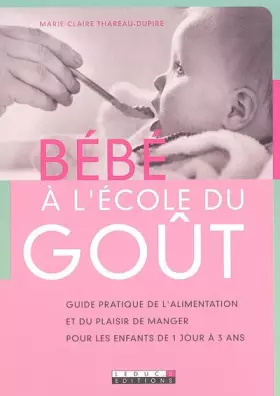 Couverture du produit · Bébé à l'école du goût