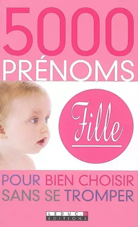 Couverture du produit · 5000 prénoms de fille