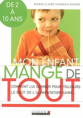 Couverture du produit · Mon enfant mange de tout