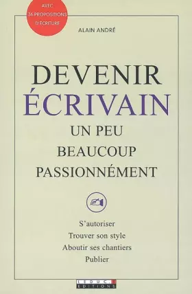 Couverture du produit · Devenir écrivain