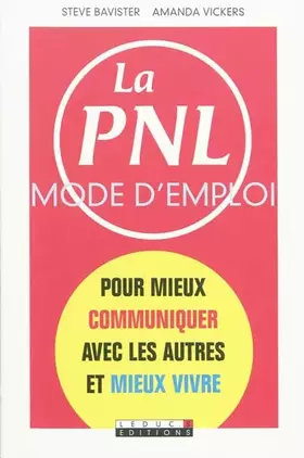 Couverture du produit · PNL mode d'emploi (la)