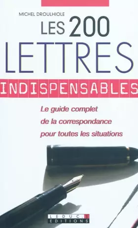 Couverture du produit · Les 200 lettres indispensables