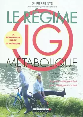 Couverture du produit · Le régime IG métabolique