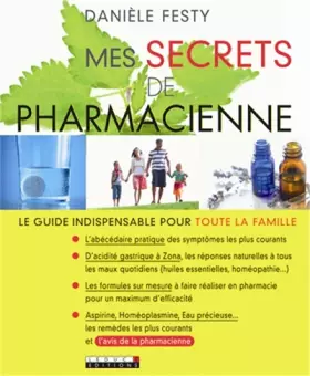 Couverture du produit · Mes secrets de pharmacienne