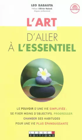 Couverture du produit · L'art d'aller à l'essentiel