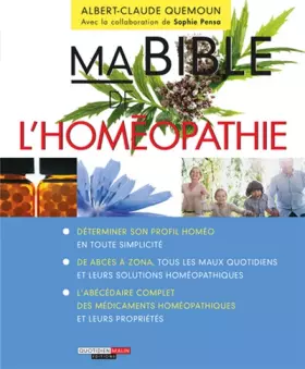 Couverture du produit · Ma Bible de l'homéopathie