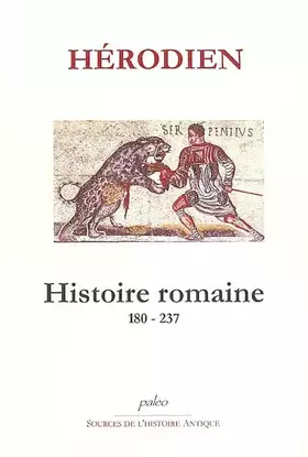 Couverture du produit · Histoire romaine 180-237