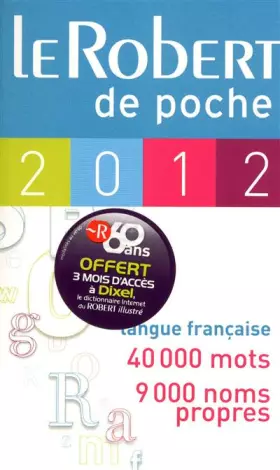 Couverture du produit · Le Robert de poche