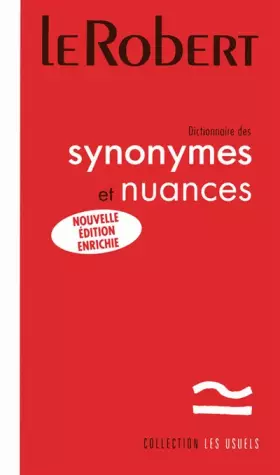 Couverture du produit · DICT SYNONYMES ET NUANCES POCH