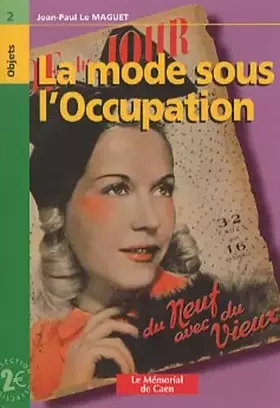 Couverture du produit · La mode sous l'Occupation