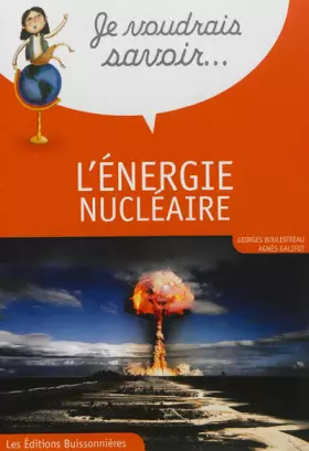Couverture du produit · L'énergie nucléaire