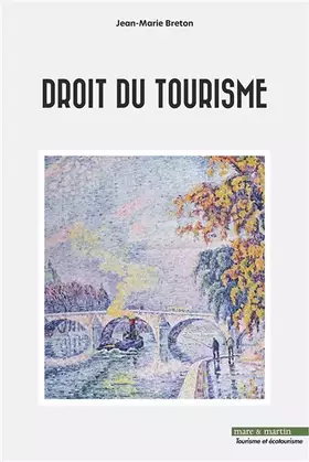 Couverture du produit · Droit du tourisme