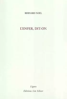 Couverture du produit · L'enfer, dit-on