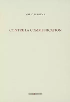 Couverture du produit · Contre la communication