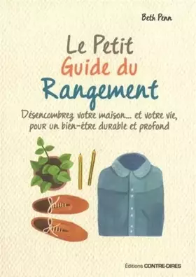 Couverture du produit · Le petit guide du rangement