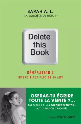 Couverture du produit · Delete this book - Génération Z Interdit aux plus de 25 ans