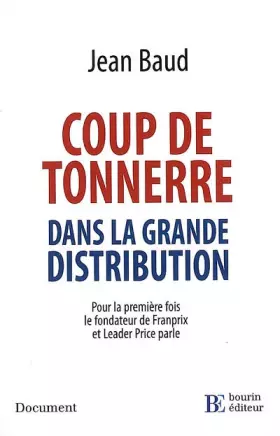 Couverture du produit · Coup de tonnerre dans la grande distribution