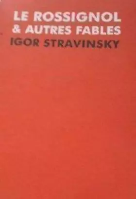 Couverture du produit · Le rossignol et autres fables