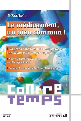 Couverture du produit · Le médicament: un bien commun!